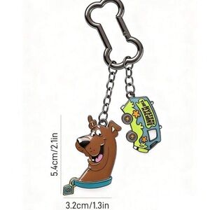 Scooby-Doo Keychain with Mystery Machine